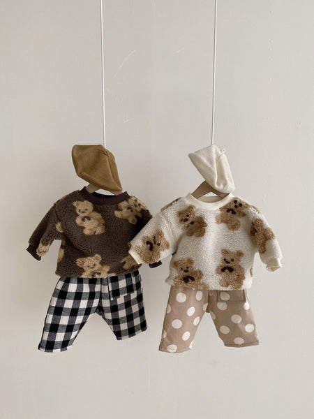 Gingham Padded Pants