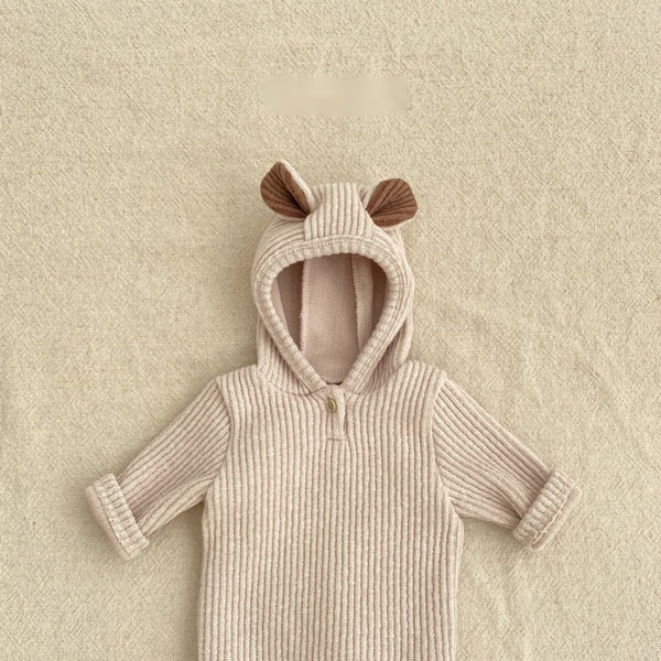 Animal Ribbed Romper