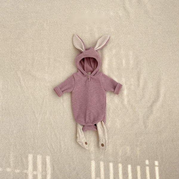 Animal Ribbed Romper