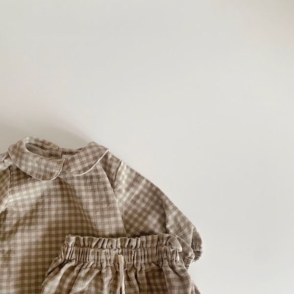 Corduroy Bebe Set (Top and Bloomer)