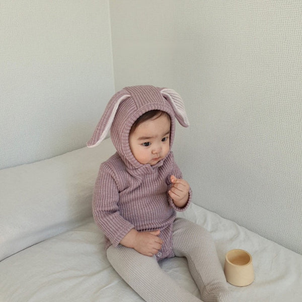 Animal Ribbed Romper