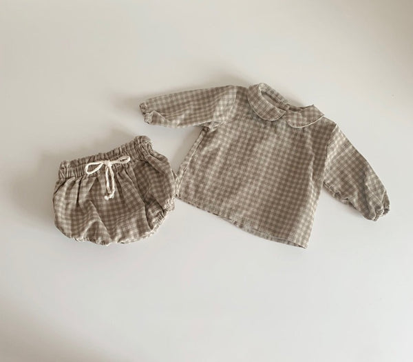 Corduroy Bebe Set (Top and Bloomer)
