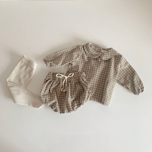 Corduroy Bebe Set (Top and Bloomer)
