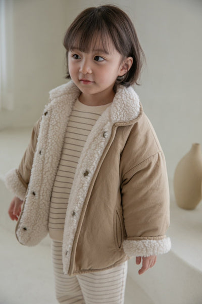 Reversible Fleece Lined Padded Jacket