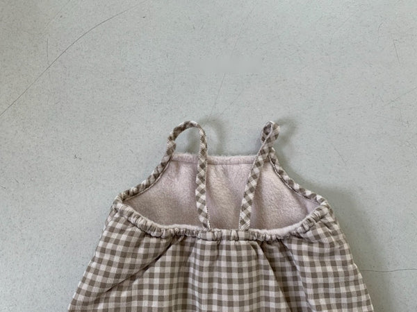 Corduroy Padded Bloomer Overall