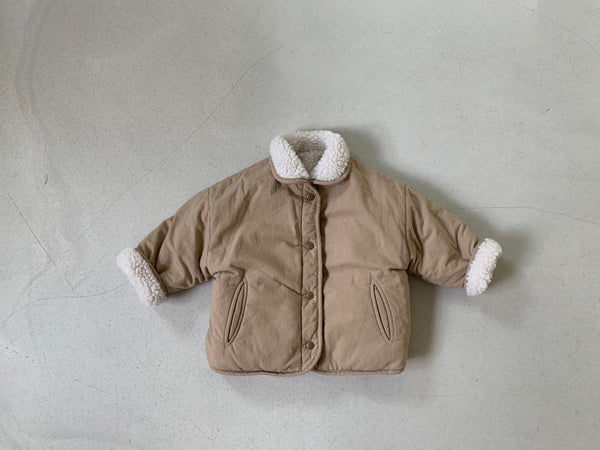 Reversible Fleece Lined Padded Jacket