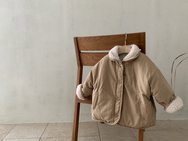 Reversible Fleece Lined Padded Jacket