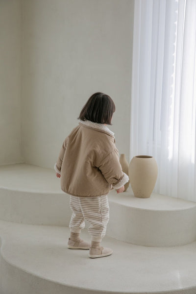 Reversible Fleece Lined Padded Jacket