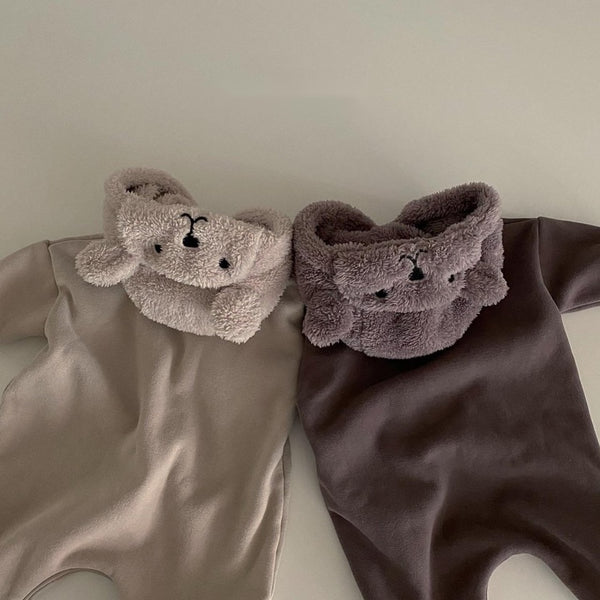 Baby Sherpa Hooded Jumpsuit