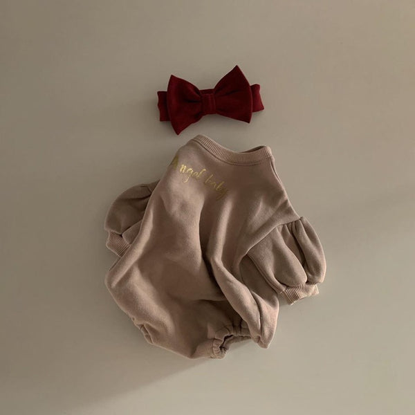 Angel Baby Bodysuit and Bow Headband (Set)