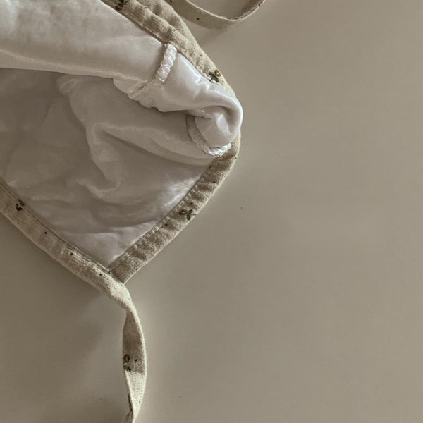 Padded Bodysuit and Bonnet (Set)