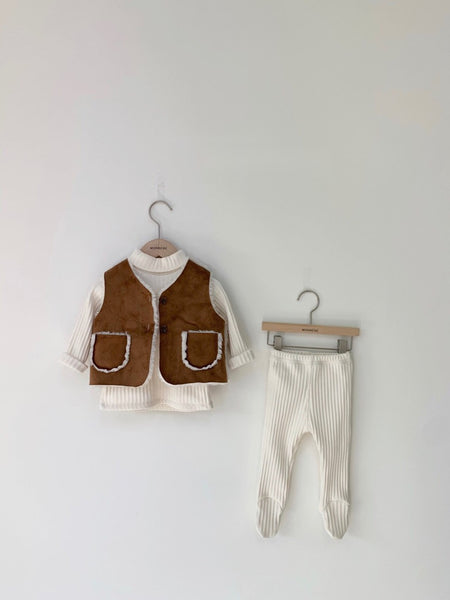 Reversible Faux Suede Vest