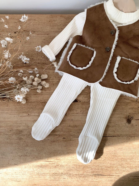 Reversible Faux Suede Vest