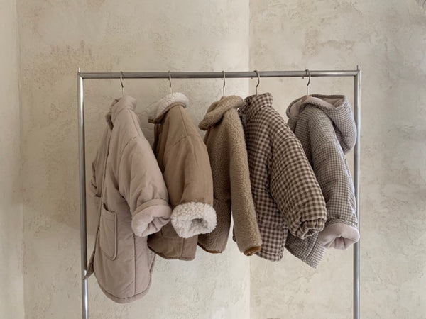 Corduroy Padded Fleece-Lined Jacket