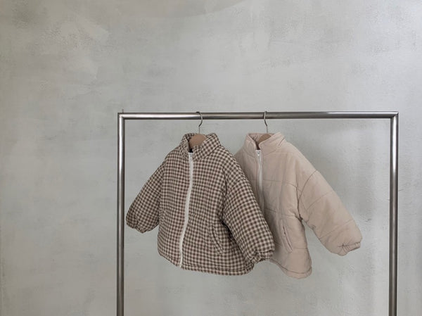 Corduroy Padded Fleece-Lined Jacket