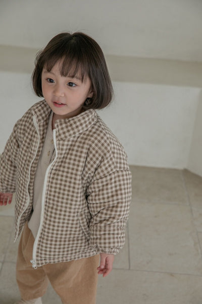 Corduroy Padded Fleece-Lined Jacket