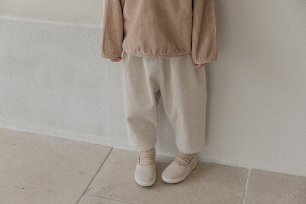 Corduroy Fleece-Lined Pants