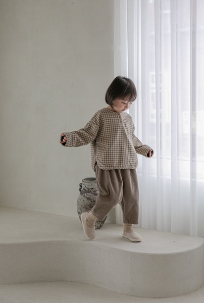 Corduroy Fleece-Lined Pants