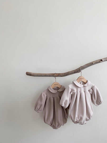 Soft Peter Pan Collar Bodysuit