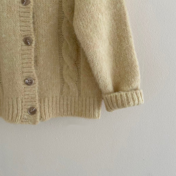 Twisted Knitted Cardigan