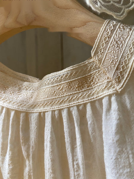 Vintage Lace Square Neckline Bodysuit