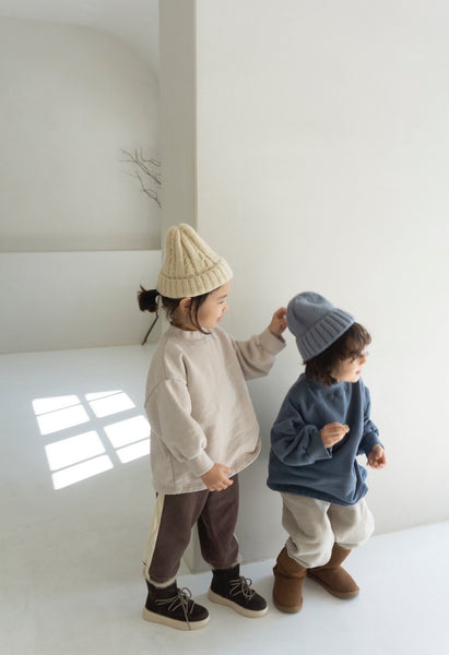 Basic Mock-Neck Sweatshirts