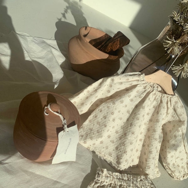 Floral Blouse and Pants (Set)