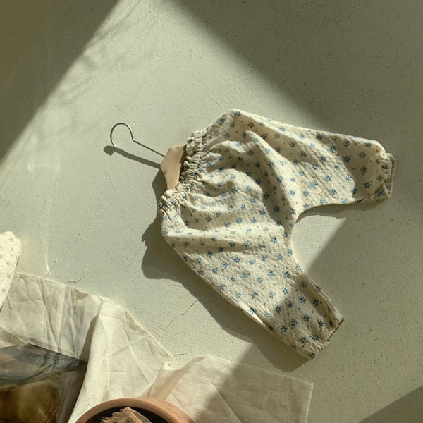 Floral Blouse and Pants (Set)