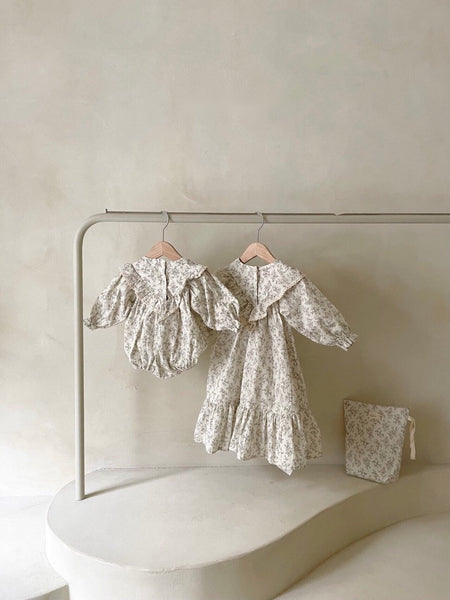 Floral Ruffle Dress (Little one)