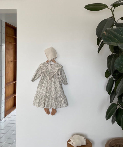 Floral Ruffle Dress (Little one)