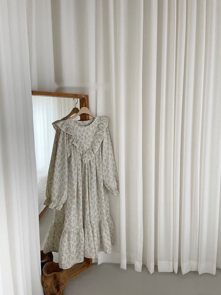 Floral Ruffle Dress (Mommy)