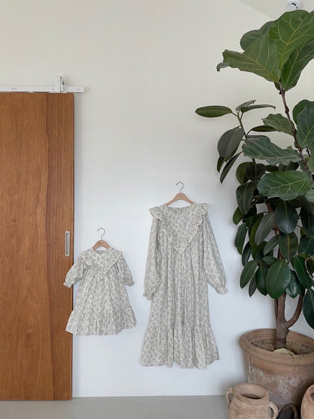 Floral Ruffle Dress (Mommy)