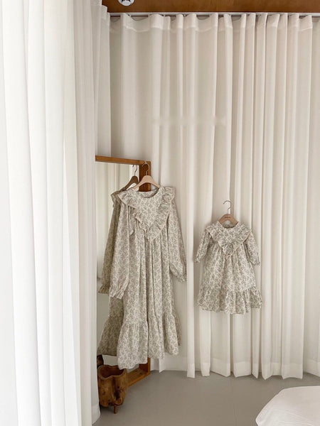 Floral Ruffle Dress (Little one)