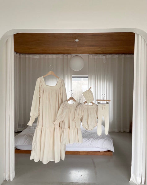 Puff Sleeves Dress (Little One)