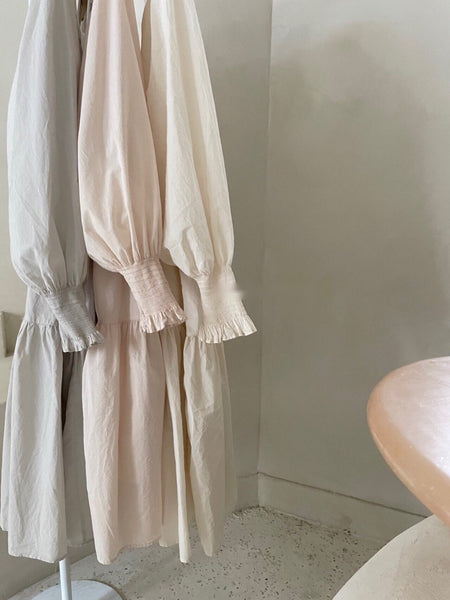 Puff Sleeves Dress (Mommy)