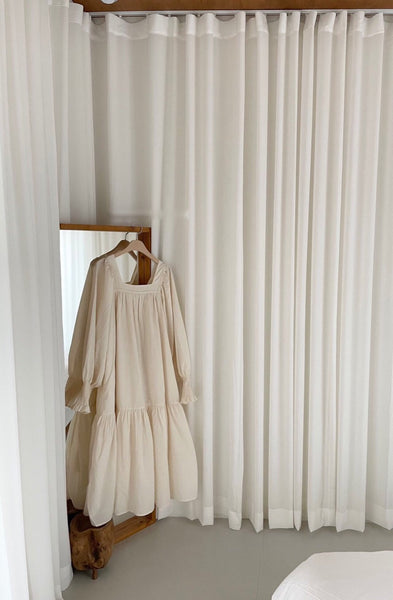 Puff Sleeves Dress (Mommy)