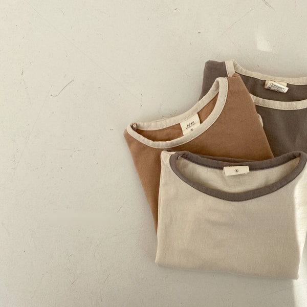 Contrast Trim T-shirts