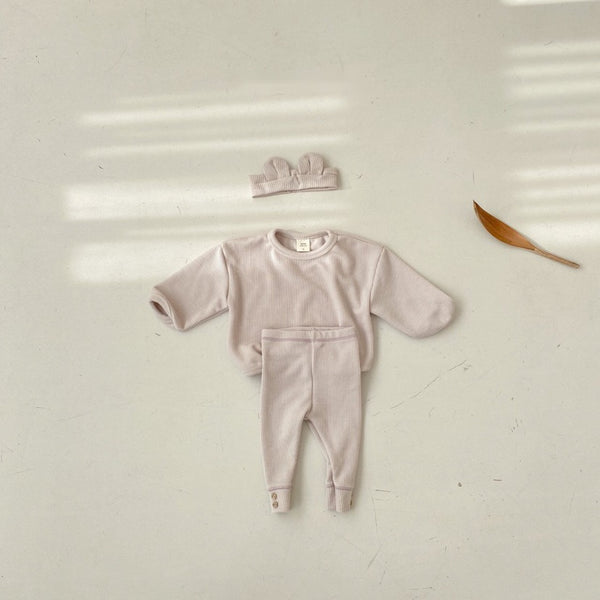 Ribbed Round Neck Top