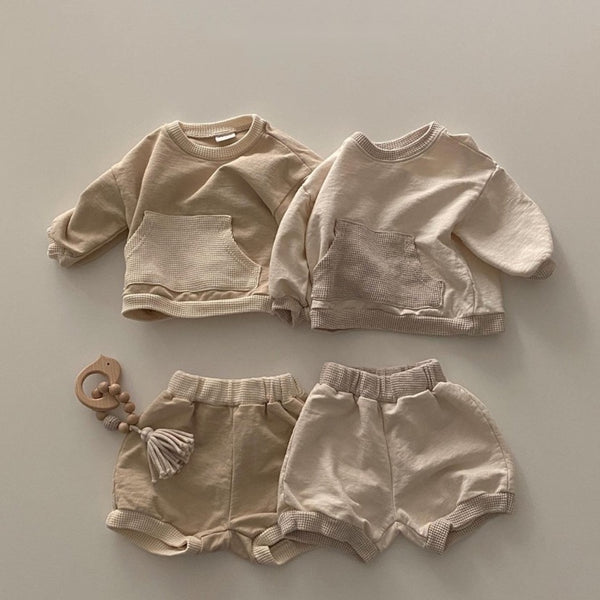 Waffle Top and Short (Set)