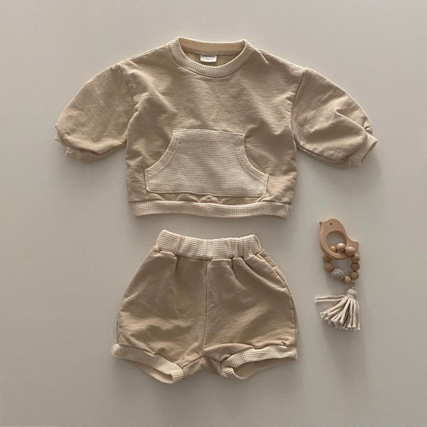 Waffle Top and Short (Set)