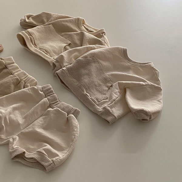 Waffle Top and Short (Set)