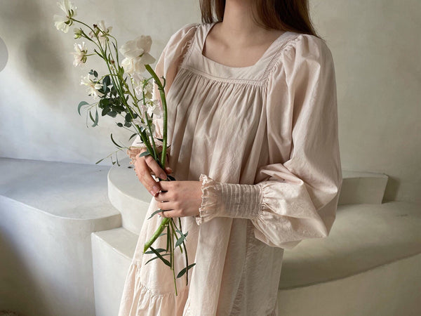 Puff Sleeves Dress (Mommy)