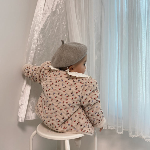 Baby Flower Corduroy Jacket