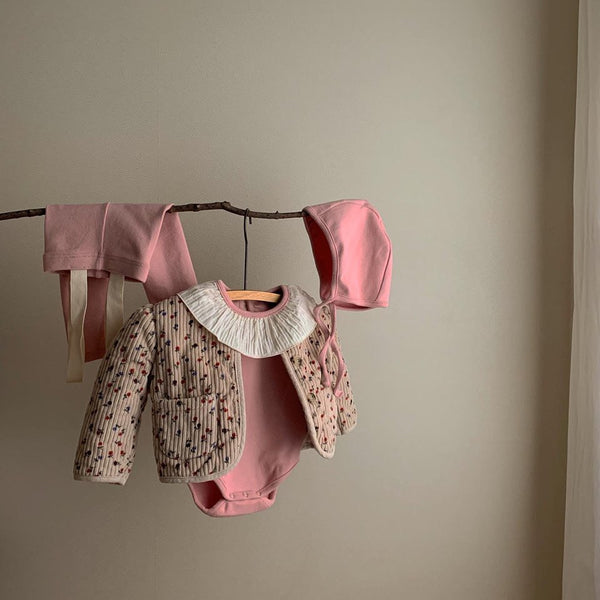 Baby Flower Corduroy Jacket