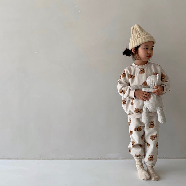 Teddy Bear Top and Bottom Set