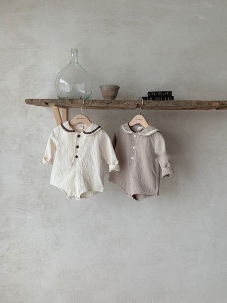 Sailor Collar Romper