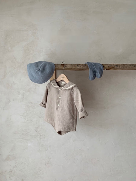 Sailor Collar Romper