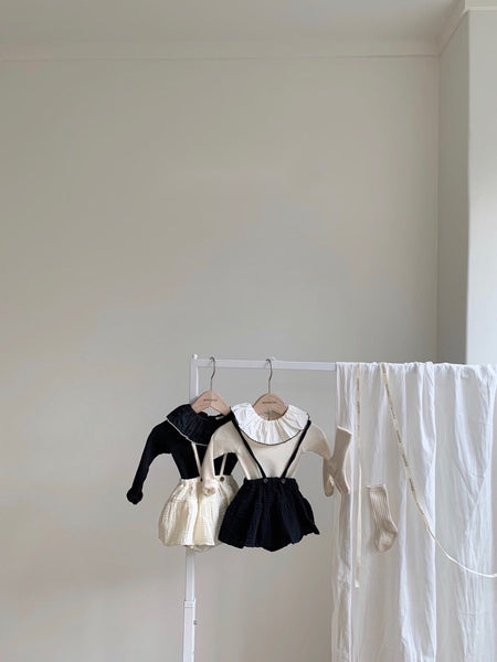 Frilled Collar T-shirt