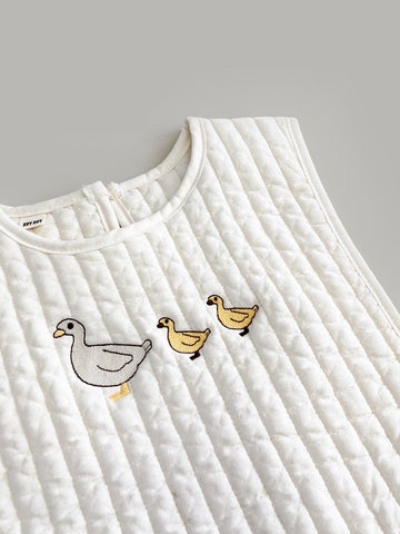 Duck Embroidered Vest