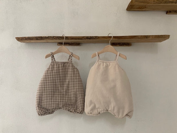 Corduroy Padded Bloomer Overall